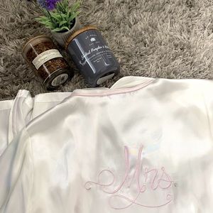 Wifey Silk Robe and Nightgown